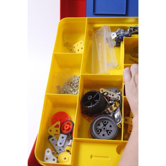 Erector, Metal Construction Set with Carrying Case, Meccano, Children - Picture 4 of 5